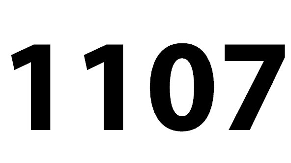 1107