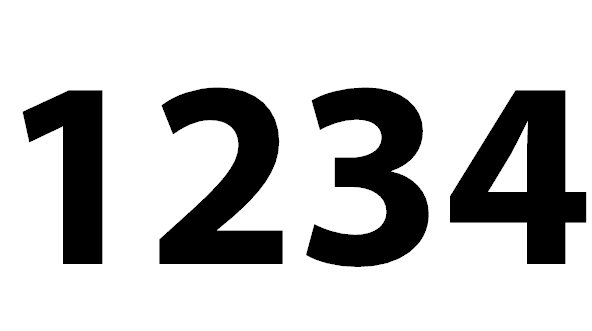 Одинаковые цифры три 2. Цифры 1234. 1234 Картинка. Цифры 1234 на а4. 1234 Большими цифрами.