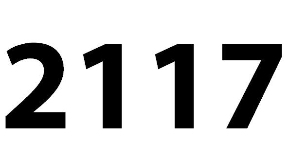 Zahl 2117