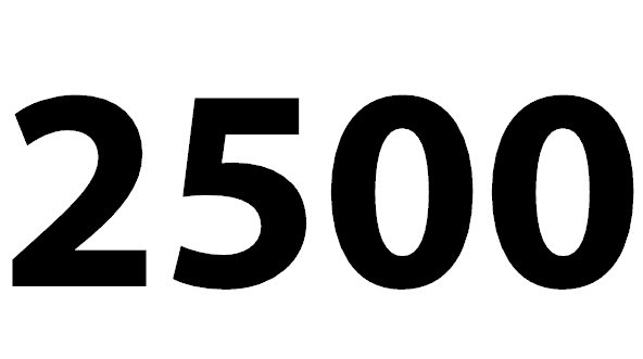 2500