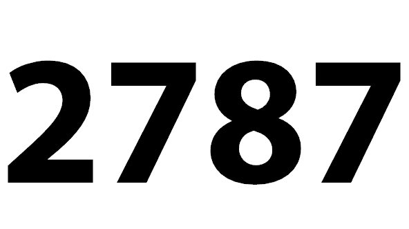 2787