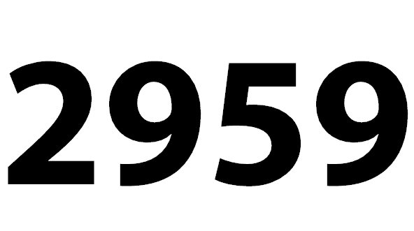 2959