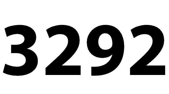 3292