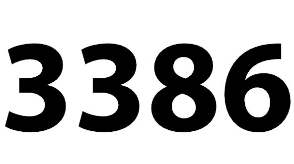 3386
