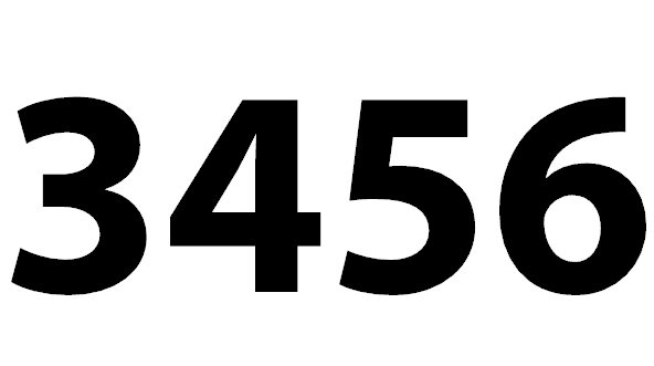 3456
