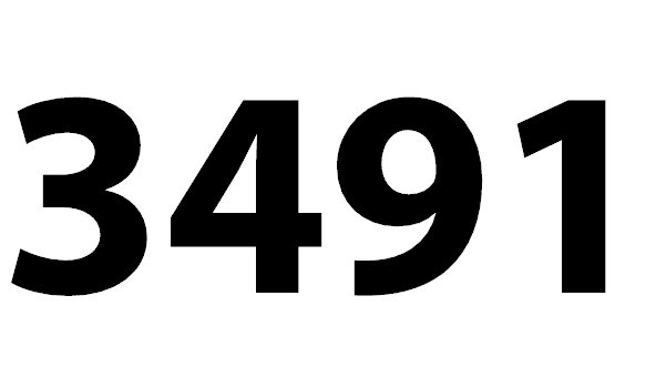 3491