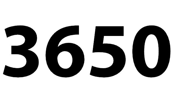 3650