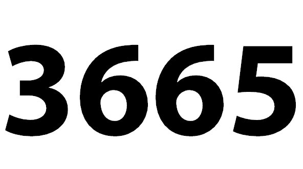 3665