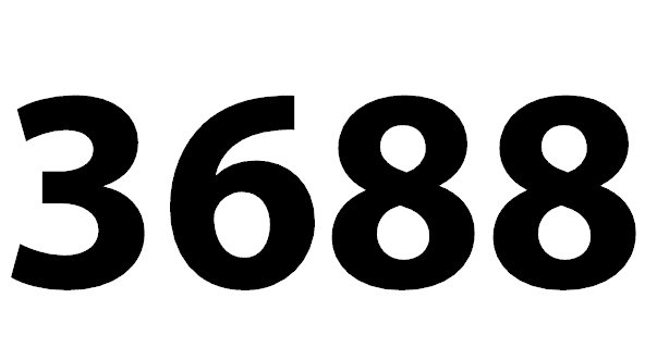 3688