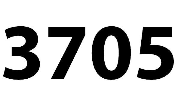 3705