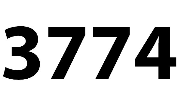 3774