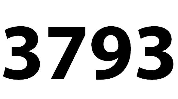 3793