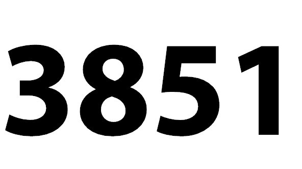 3851