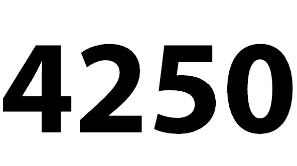 4250