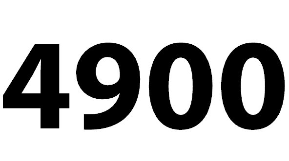 4900