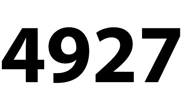 4927