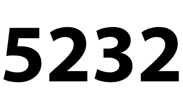5232
