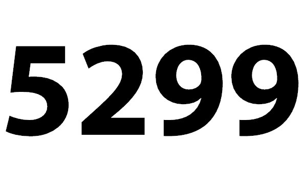 5299