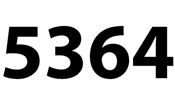 5364