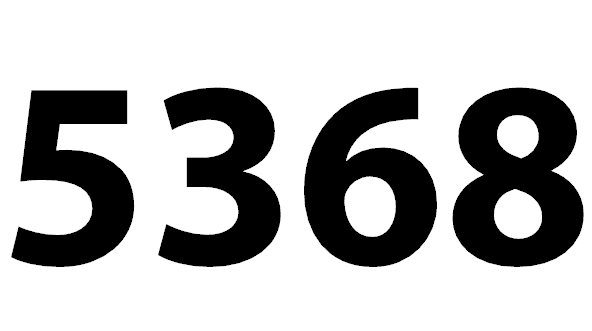5368