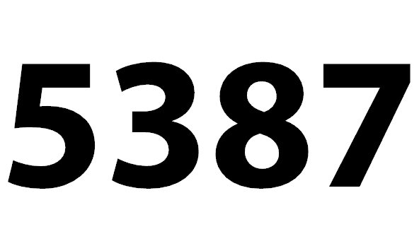 5387