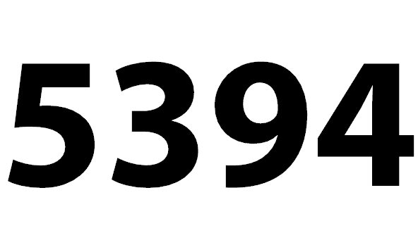 5394