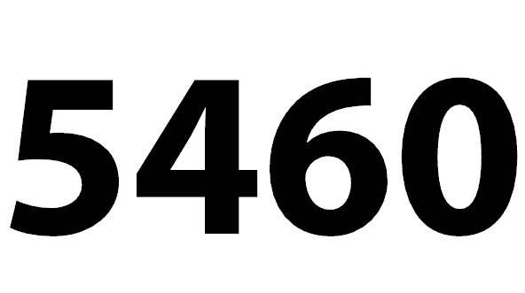 5460