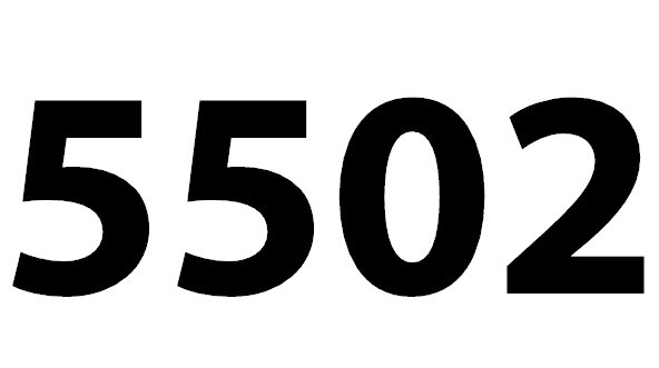 5502