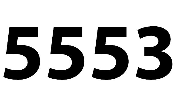 5553