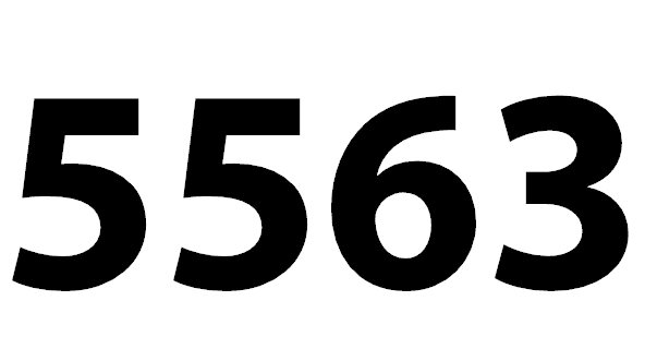 5563