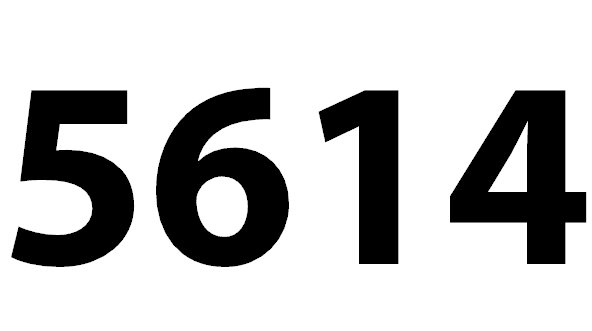 5614