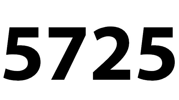 5725