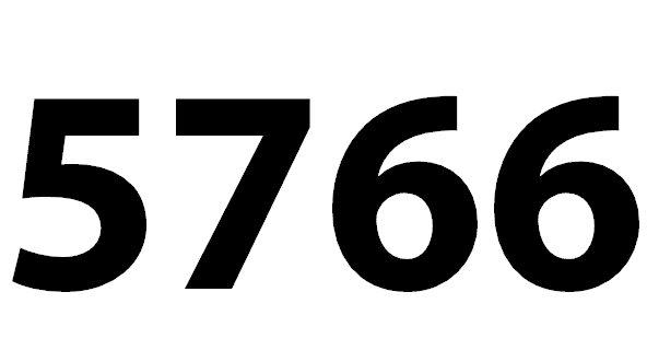 5766