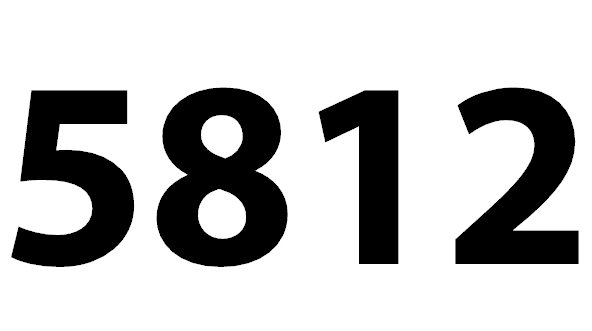 5812