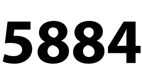 5884