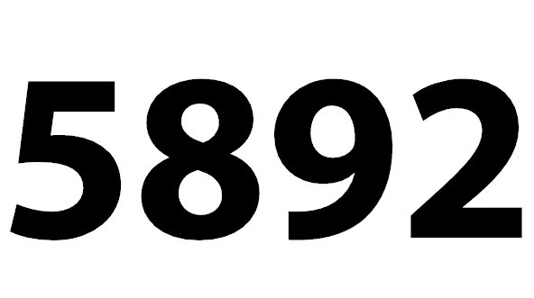 5892