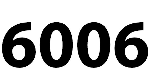 6006