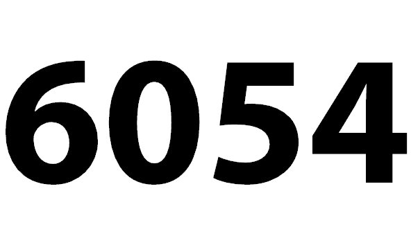 6054