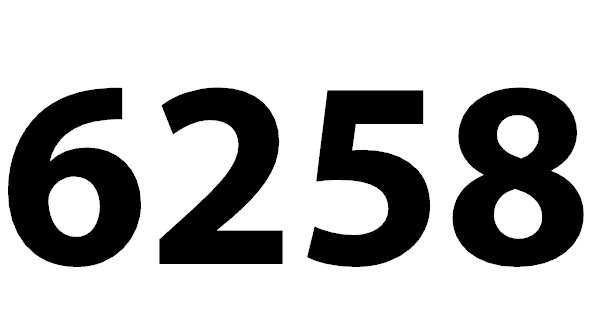 6258