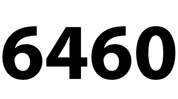 6460
