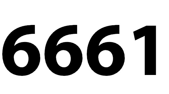 6661