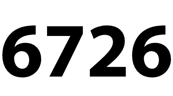 6726