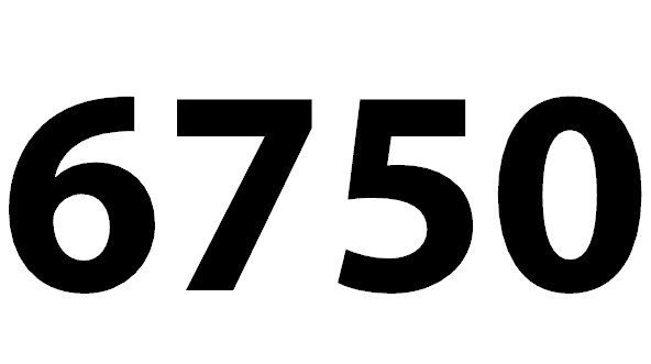6750