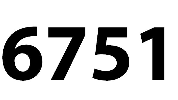 6751