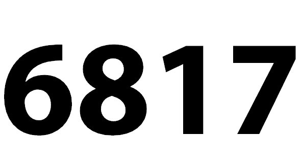 6817