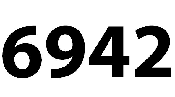 6942