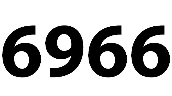 6966