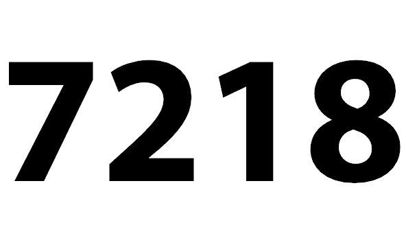 7218