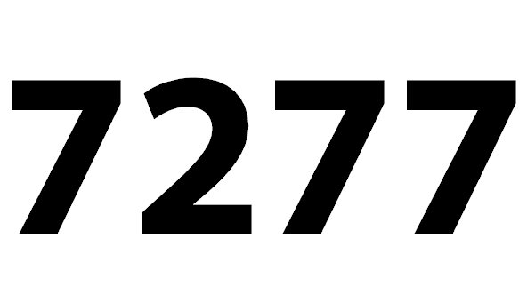 7277
