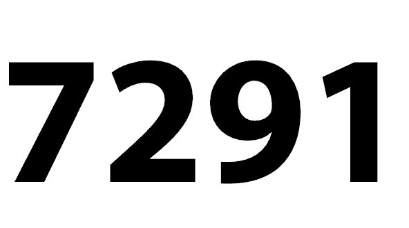 7291